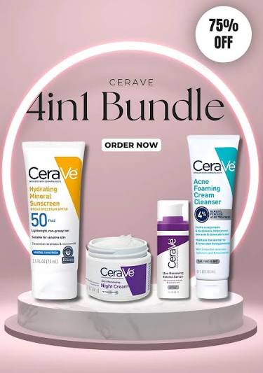 (Bundle of 4) Cera Ve Whitening Kit