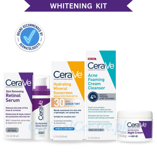 (Bundle of 4) Cera Ve Whitening Kit